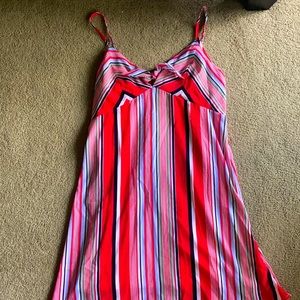Multicolor sleeveless dress
